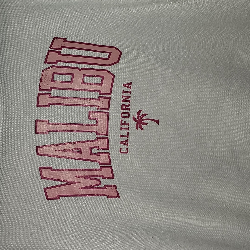 Shein Womens Sz Small Crewneck Sweatshirt. Pink And White - Picture 3 of 4